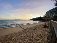 長洲東灣泳灘✨一步到沙灘~陽光與自然🏖️😍