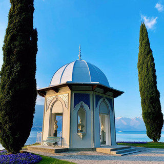 The View of Lake Como from Villa Melzi