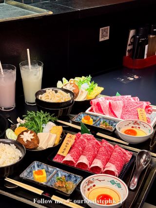 The Best Value Kansai-Style Sukiyaki in Central!! .