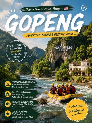 🌿 Gopeng, Malaysia 🇲🇾 | A Hidden Adventure Town Worth Exploring✨