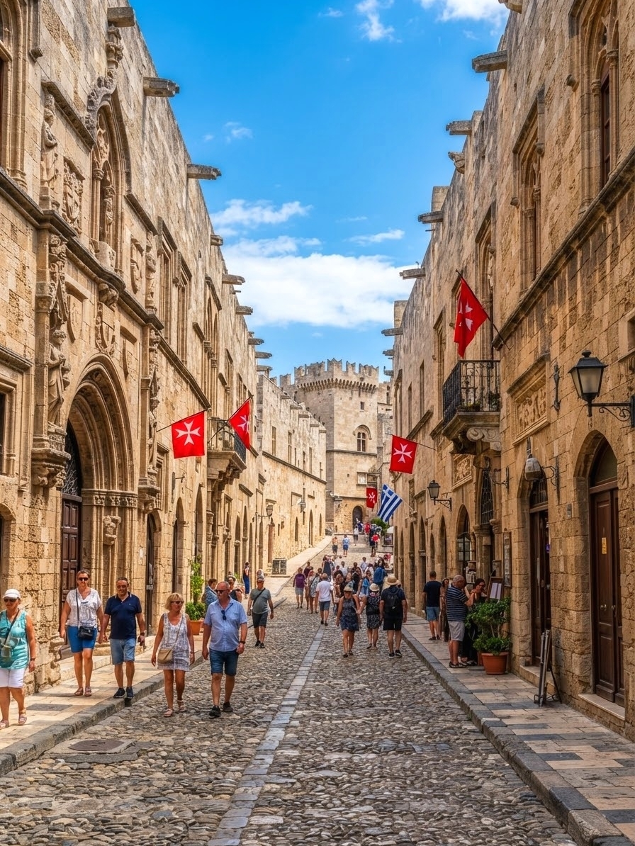 Panduan Wisata Rhodes: Menelusuri Jejak Waktu di Kota Tua Para Ksatria