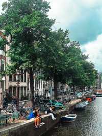 Canals in Amsterdam, The Netherlands🇳🇱📌