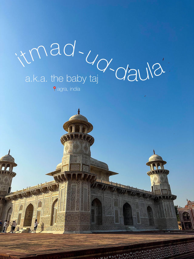 A Short Trip to the Baby Taj ✨