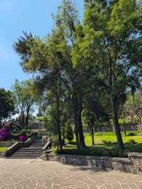 해외여행 멕시코시티의 아름다운 Sagrado Tepeyac Garden 
