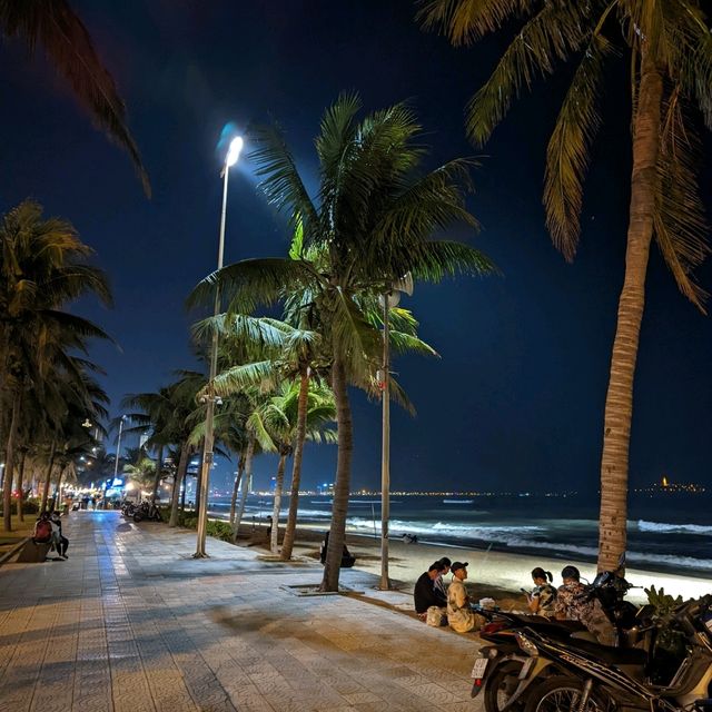 My Khe beach on the Da Nang beachfront 