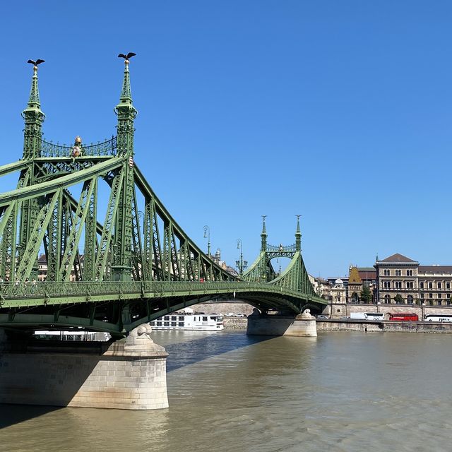 🇭🇺 Budapest Iconic Liberty Bridge 🌉