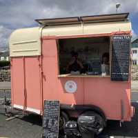 Falmouth seafront promenade 
