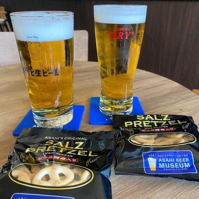 🍻Asahi Beer Museum🍺啤酒喝到飽飽