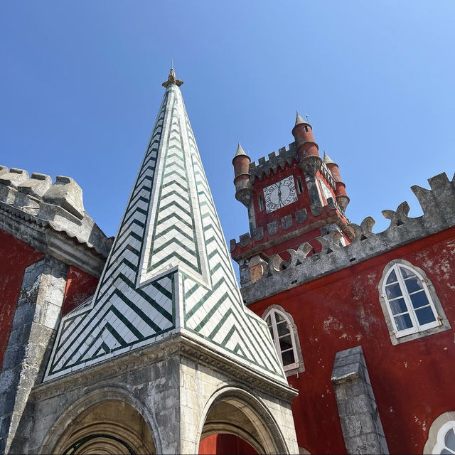 <葡萄牙 Sintra 🇵🇹> 浪漫三色宮殿 ⬜️🟨🟥