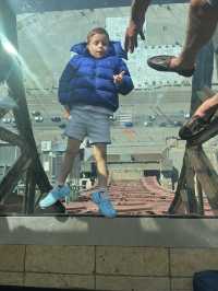 We took our grandson up Blackpool tower which again he really enjoyed 