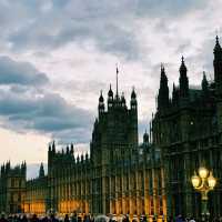 🌙✨ London by Moonlight: A Magical Night Stroll from Westminster to the London Eye 🎡🇬🇧