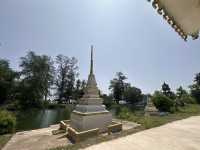 Beautiful temple by the coast