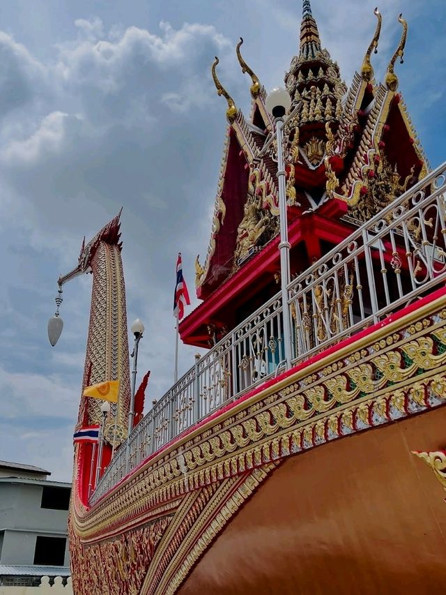 🛶 Suphannahong Temple – The Sacred Barge of the Heavens