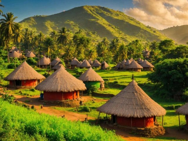 ethiopian village home 