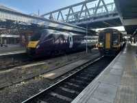 Travelling to Derby and a day out train spotting there 