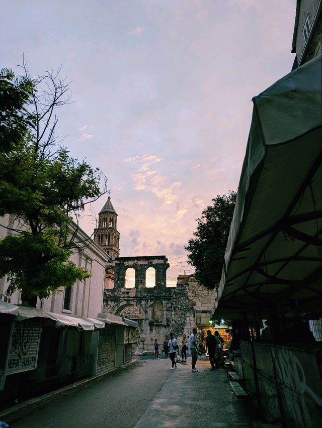 Split: Ancient Ruins with a Seaside Glow