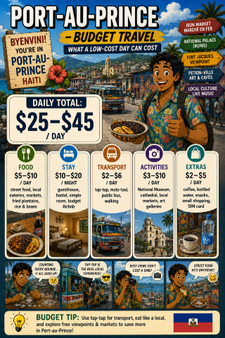 🗺️ Exploring Port-au-Prince on Any Budget