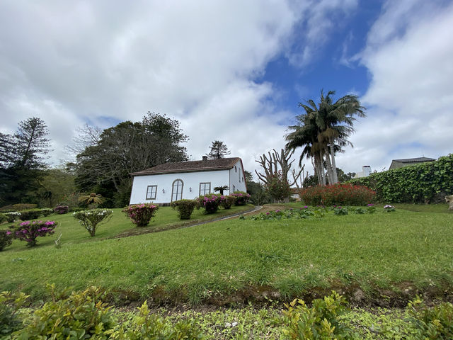 Beautiful hot spring town Furnas