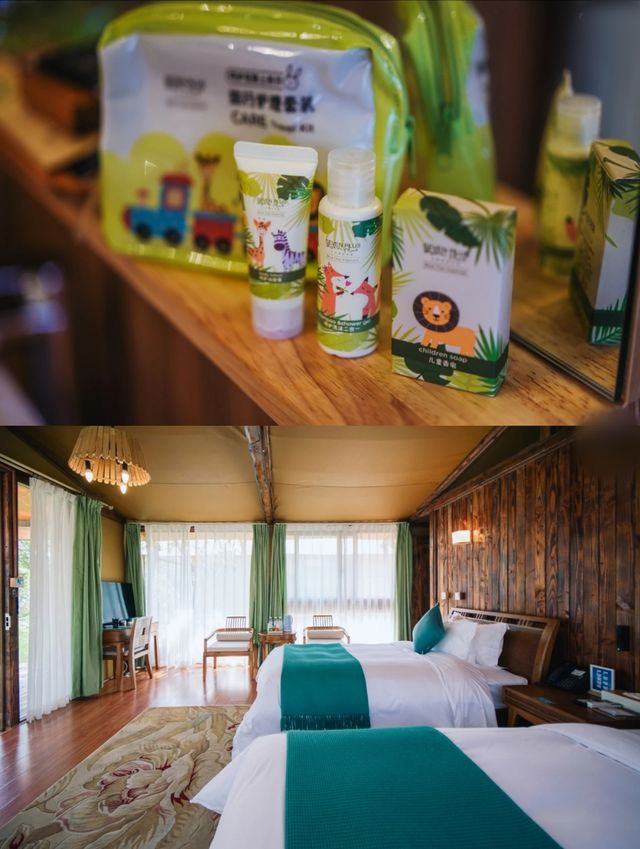 成都周邊可以住進森林裡的一家酒店