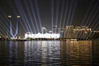 錢塘江邊的美麗夜景