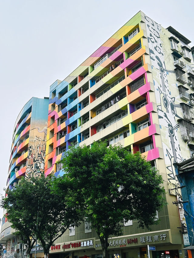 涂鸦一條街｜重慶新名片新地標，老街道變得有青春有活力啦