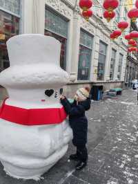 爾濱免費雪人打卡