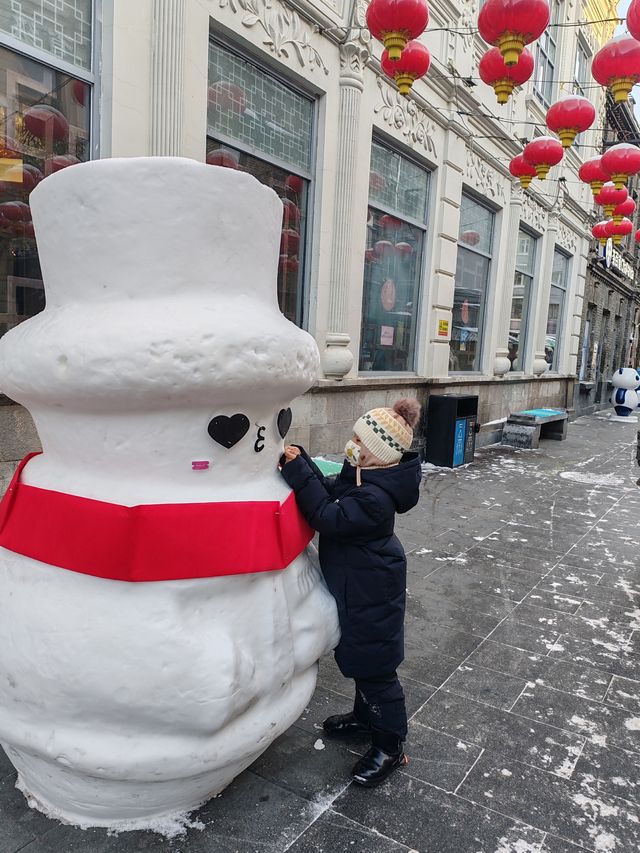爾濱免費雪人打卡