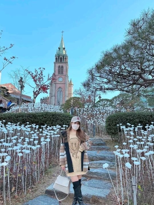 Myeongdong Cathedral Covered with Blossoms🌸