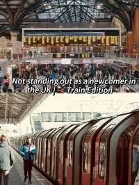 🇬🇧 Not standing out as a newcomer in the UK | 🚂 Train Edition