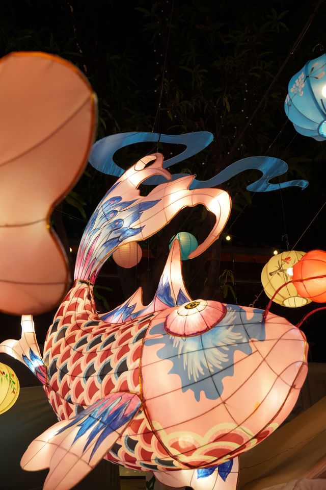 佛山嶺南天地中秋賞花燈拍照去！快來拍！