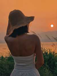 打卡絕美夕陽日落。
