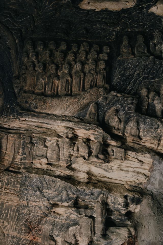 延安清涼山，歷史與現代的交織。