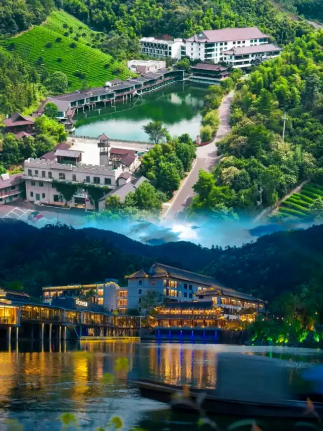 안지 한톈 리조트 | 산속에 숨겨진 시적인 안식처