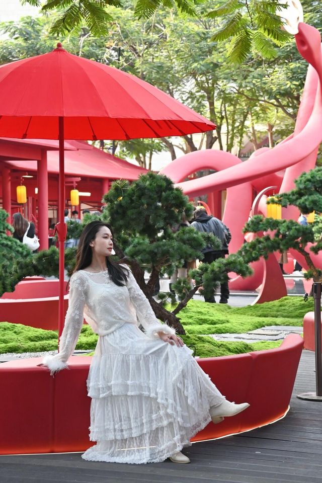 不愧是深圳 | 中式新年庭院也太美了