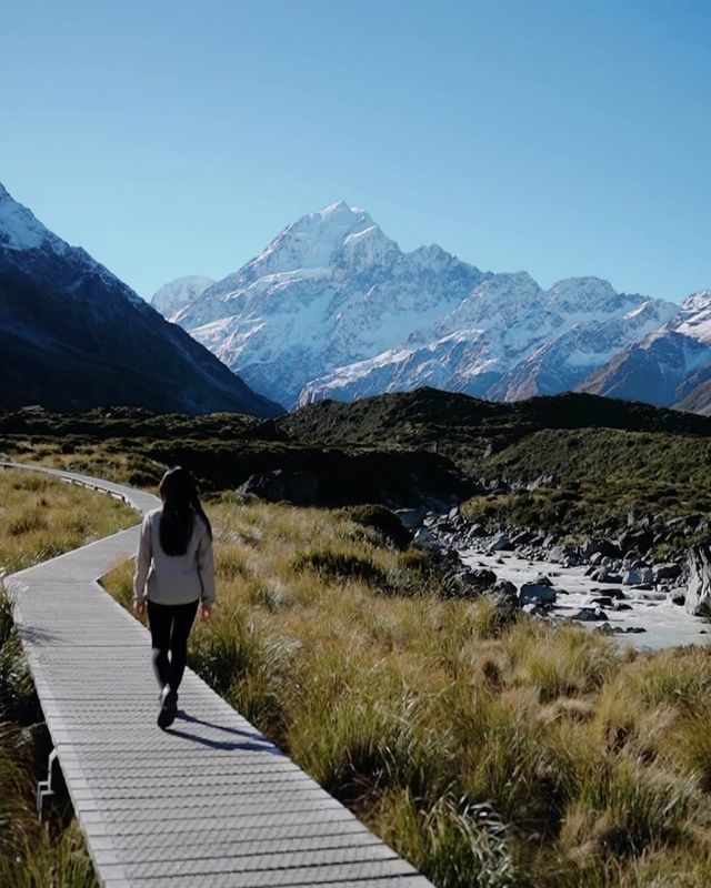 新西蘭庫克山村 | 胡克谷步道：步步皆美景，直抵冰川奇境！