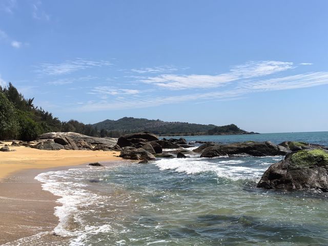 萬寧南燕灣，呢度有一片玻璃海，靚到你窒息