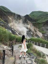 台北陽明山1日遊攻略🌋小油坑/夢幻湖/擎天崗