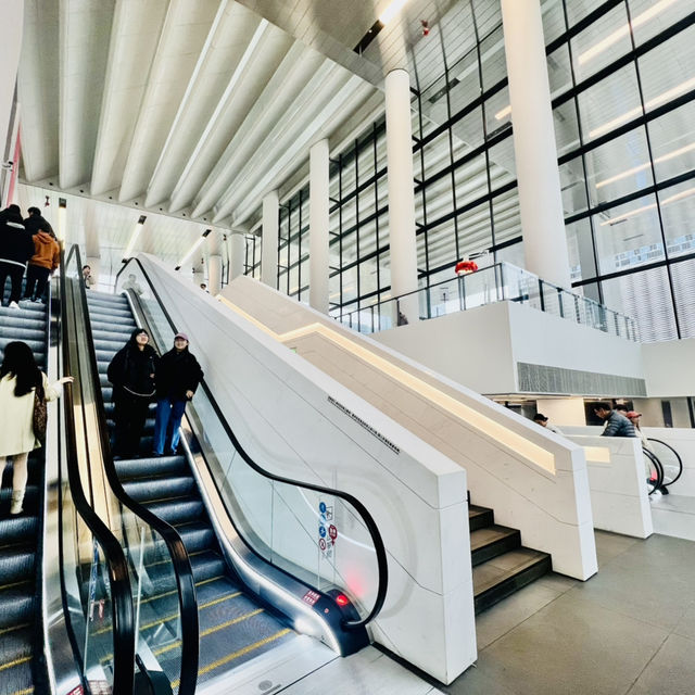 深圳美術館新館逛展啦！！