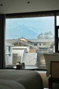 麗江可以躺著看雪山的酒店會來100次