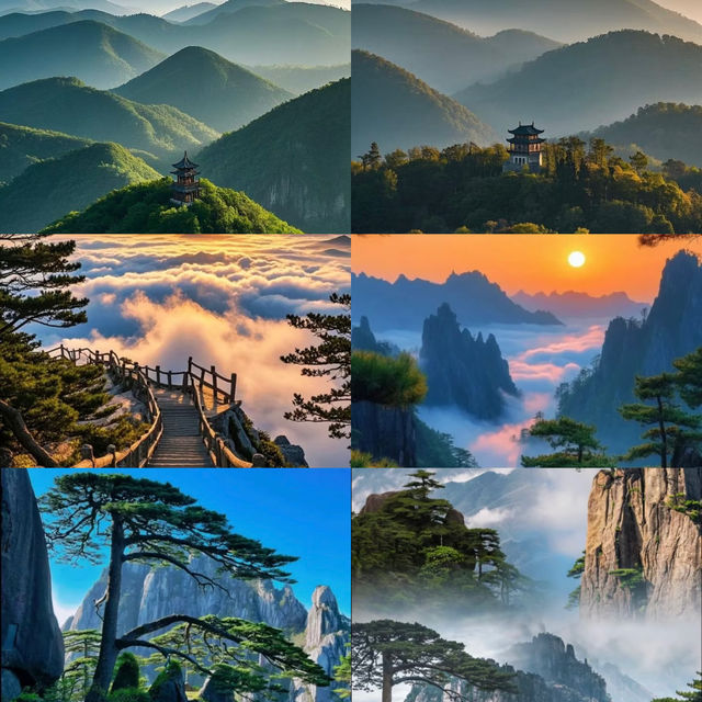 安徽嘅美景真係太靚啦，好啱五一假期去旅遊，帶埋自己嘅愛人出發啦
