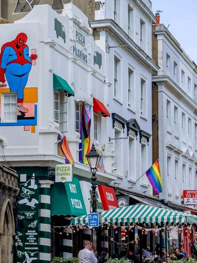 North Laine in Brighton is so Dreamy in UK😍