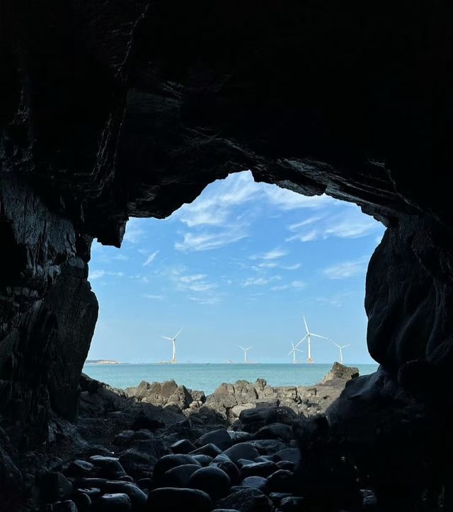 君海雲水間·風車海景民宿：住進風車與海的畫框裡
