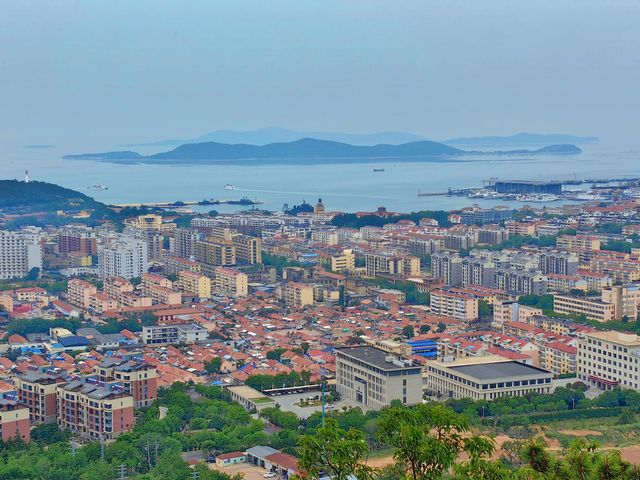 烽山林海｜層次分明嘅大海，最清晰最明顯嘅黃渤海分界線