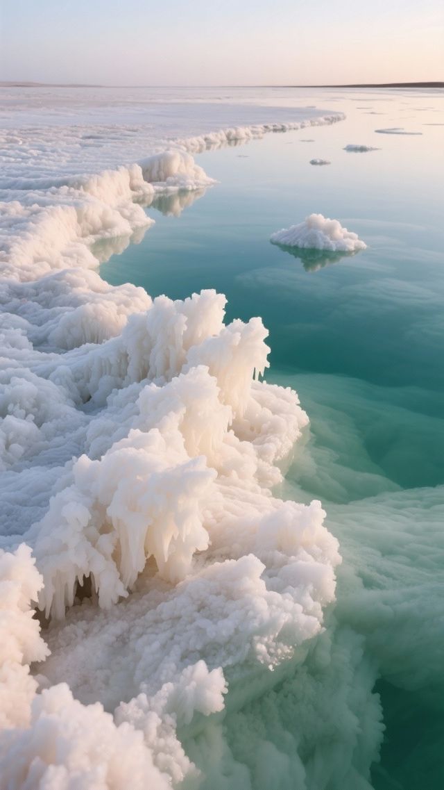 察爾汗鹽湖丨天地奇觀：萬丈鹽橋、翡翠湖、鹽花奇觀、天空之鏡…