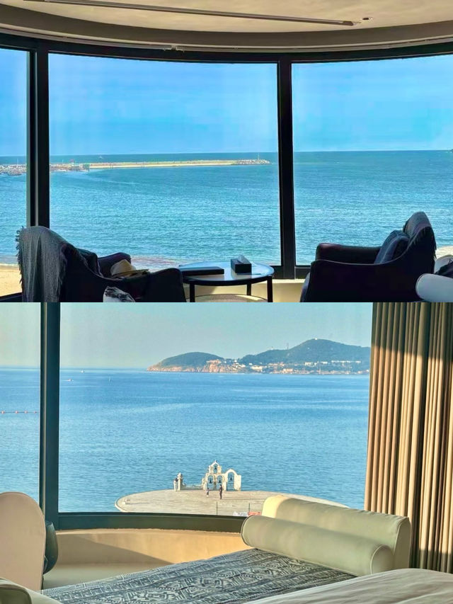 海濱童話城堡，躺觀海景