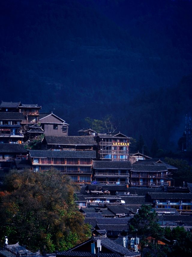 貴州！千戶苗寨這家民宿觀景已經美到了next leavel