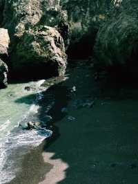 闖入溫嶺版冰島！黑沙灘秘境太絕了
