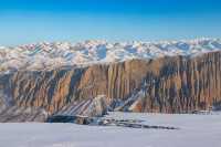 雪染峽谷,軒暖歸途