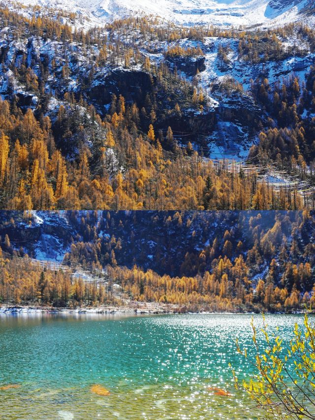 川西小眾環線贏麻了！景美不塞車還能看雙雪山日照金山