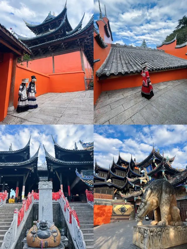 靈鷹寺：愛馬仕橙香味的寺廟，西昌最佳打卡點